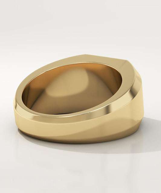 0.46 TCW Round & Baguette Lab-Grown Diamond Multi Stone Wedding Band For Men