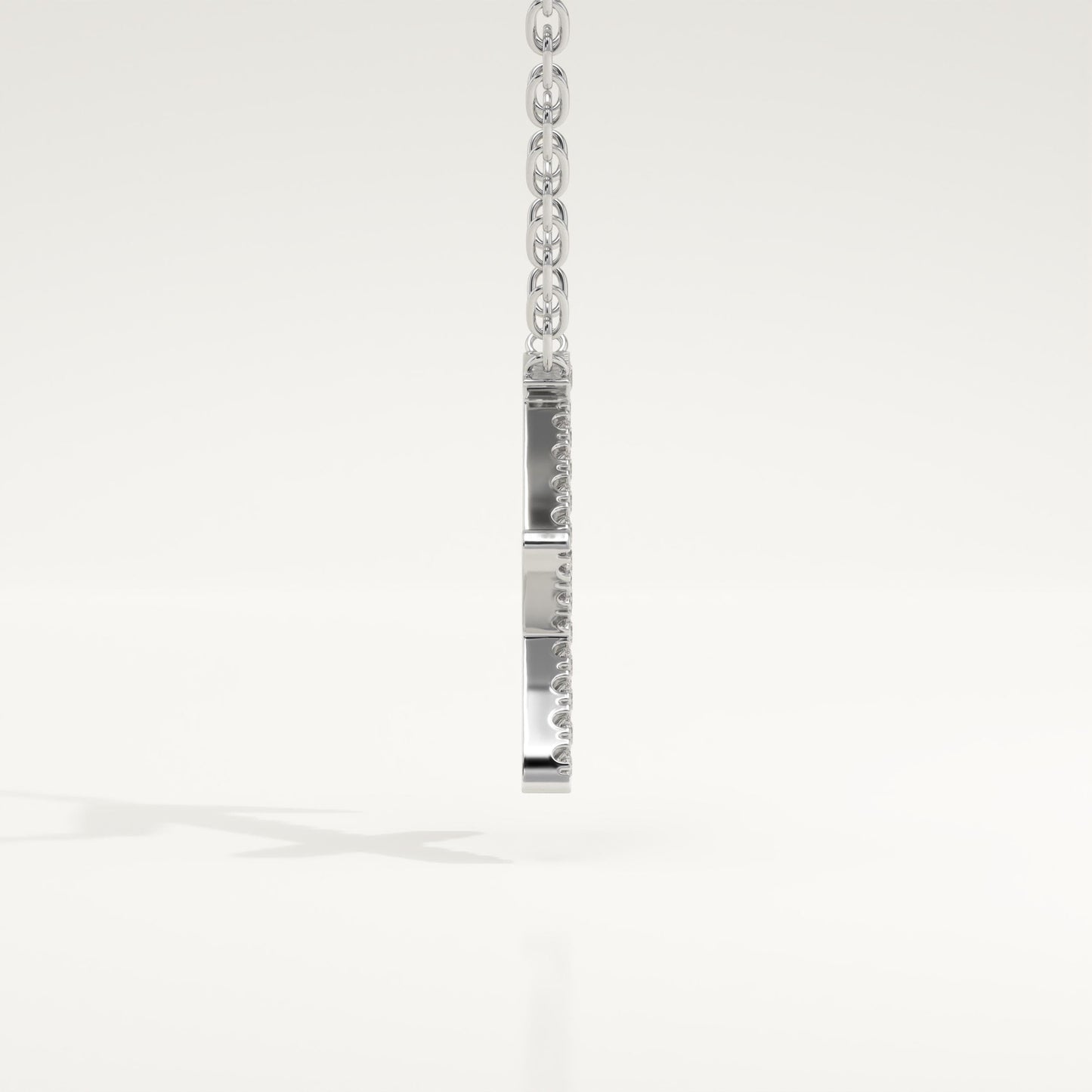 0.273 TCW Round Lab-Grown Diamond Sagittarius Zodiac Necklace