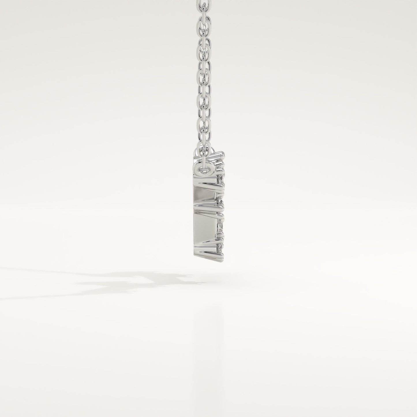 0.111 TCW Round Lab-Grown Diamond Saggitarius Constellation Necklace