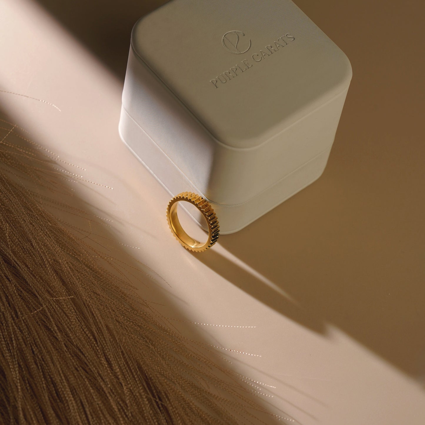 Textured Wedding Band