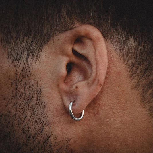 Classic Hoop Earrings For Men