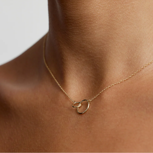 Interlinked Circle Necklace