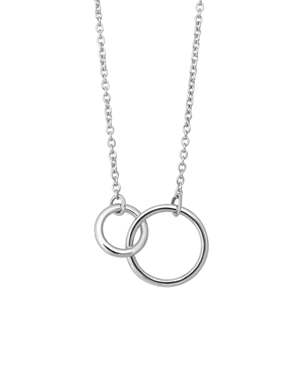 Interlinked Circle Necklace