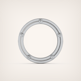 0.98 CT Channel Set Moissanite Diamond Men's Wedding Band