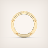 1.00 CT Muti- Row Setting Moissanite Diamond Band For Him
