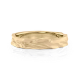 Matte Textured Finish Wedding Band