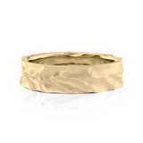 Matte Textured Finish Wedding Band