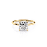 2 CT Princess Cut Solitaire Lab-Grown Diamond Engagement Ring