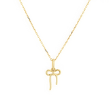 Ribbon Pendant Necklace