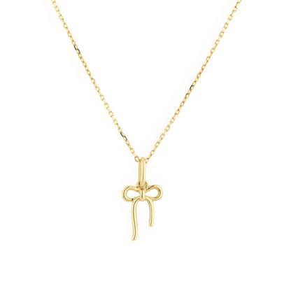 Ribbon Pendant Necklace
