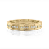 0.25 TCW Round Cut Lab-Grown Diamond Eternity Wedding Band