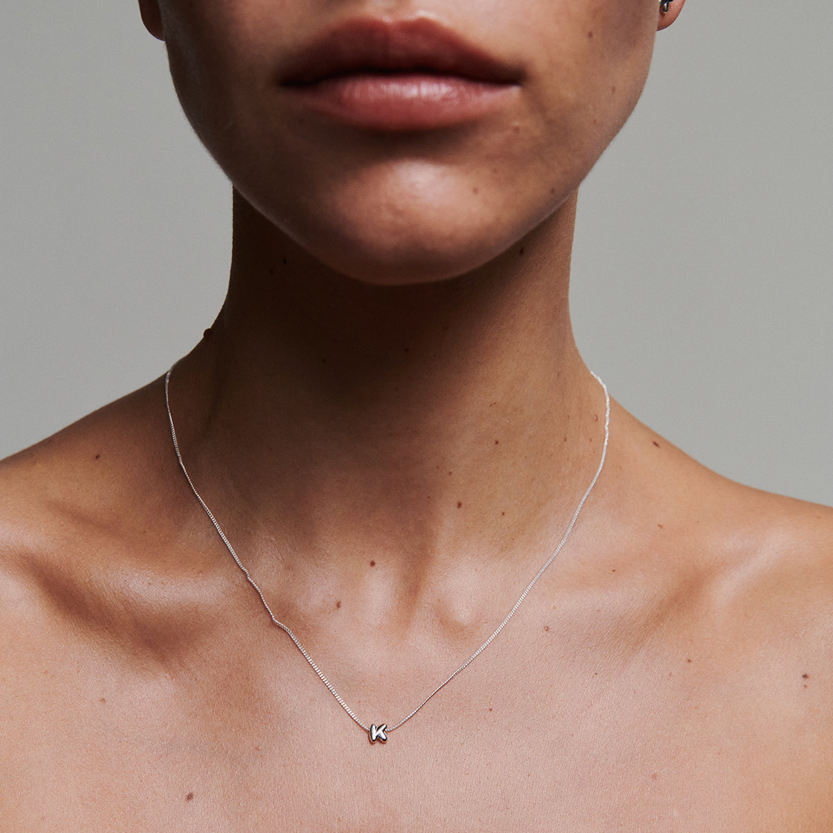 Initial Letter Necklace