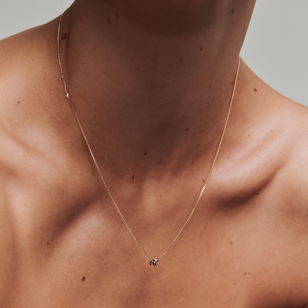 Initial Letter Necklace