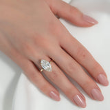 2 CT Marquise Cut Solitaire Lab-Grown Diamond Engagement Ring
