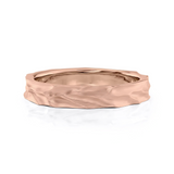 Matte Textured Finish Wedding Band