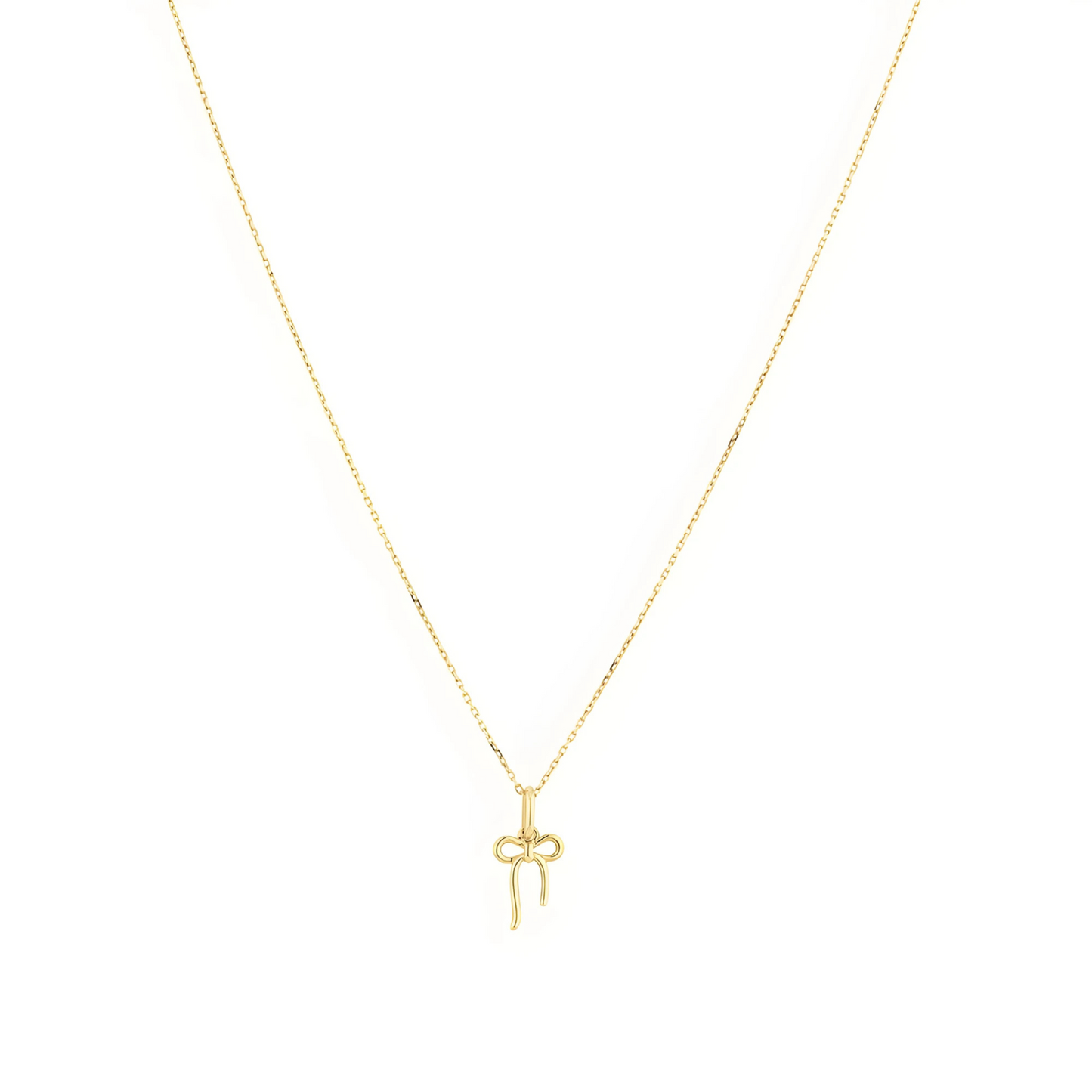 Ribbon Pendant Necklace