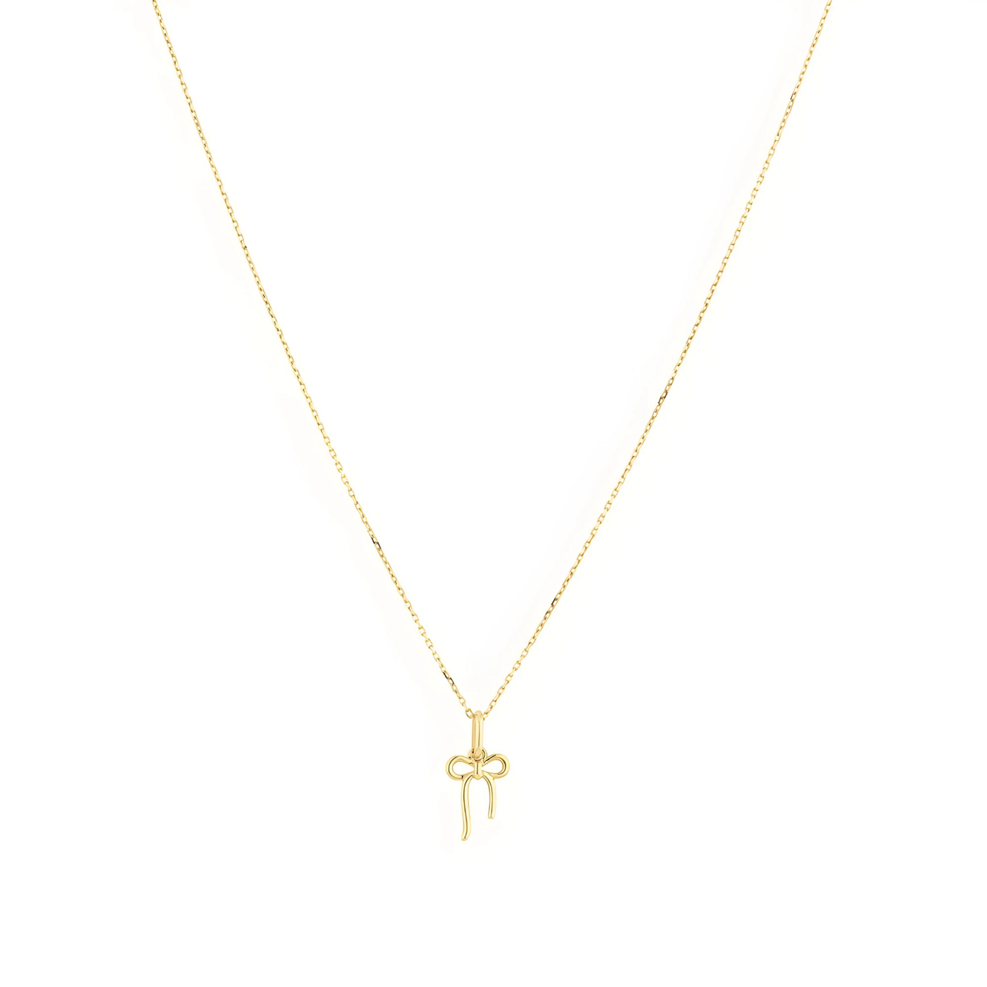 Ribbon Pendant Necklace