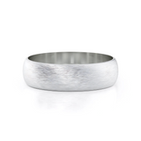 Matte Finished Wedding Band