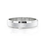 Matte Finished Wedding Band
