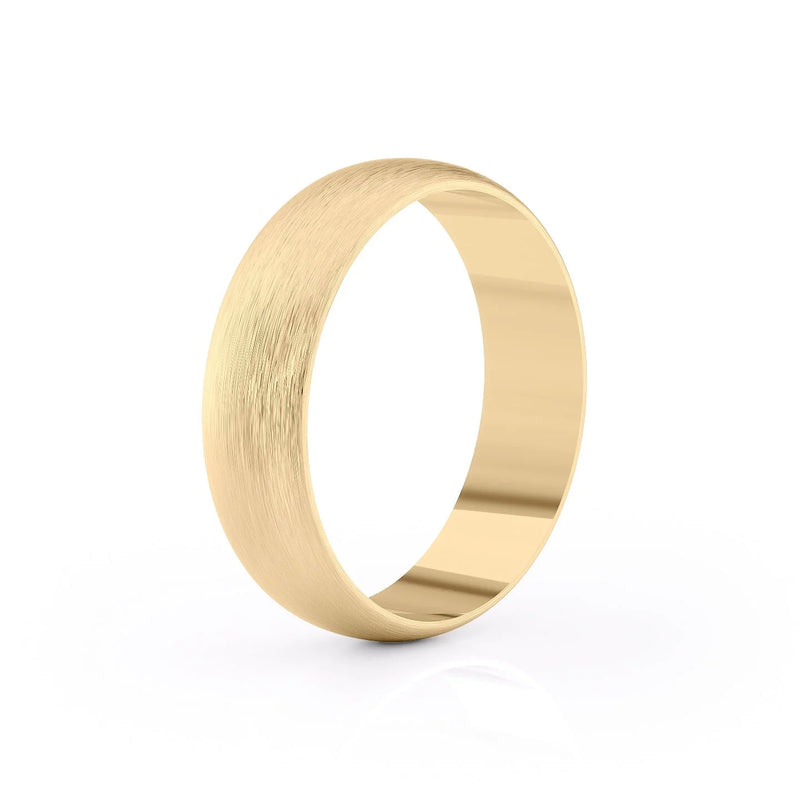 Matte Finished Wedding Band 2