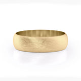 Matte Finished Wedding Band 1