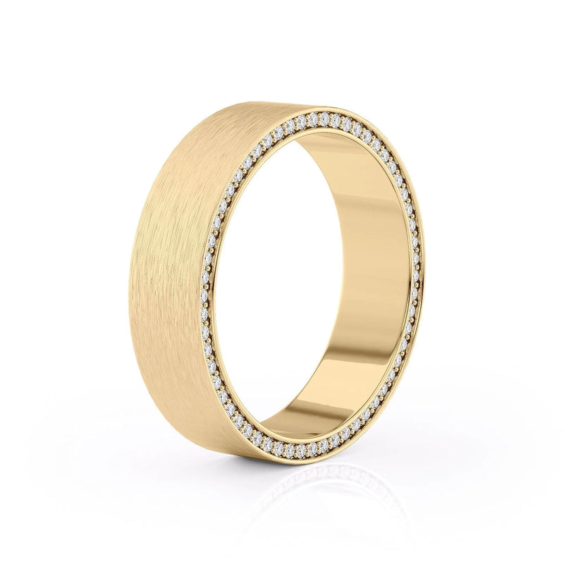 Matte Finished Wedding Band 2
