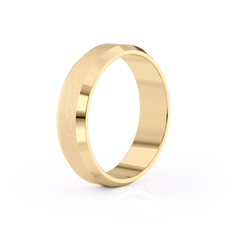 Matte Finished Wedding Band 2