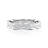 Matte Textured Finish Wedding Band