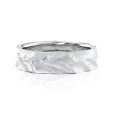 Matte Textured Finish Wedding Band