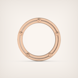 0.98 CT Channel Set Moissanite Diamond Men's Wedding Band