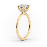 2 CT Princess Cut Solitaire Lab-Grown Diamond Engagement Ring