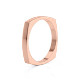 Geometric Wedding Band
