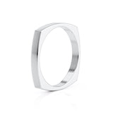 Geometric Wedding Band