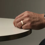 Matte Finished Wedding Band 3