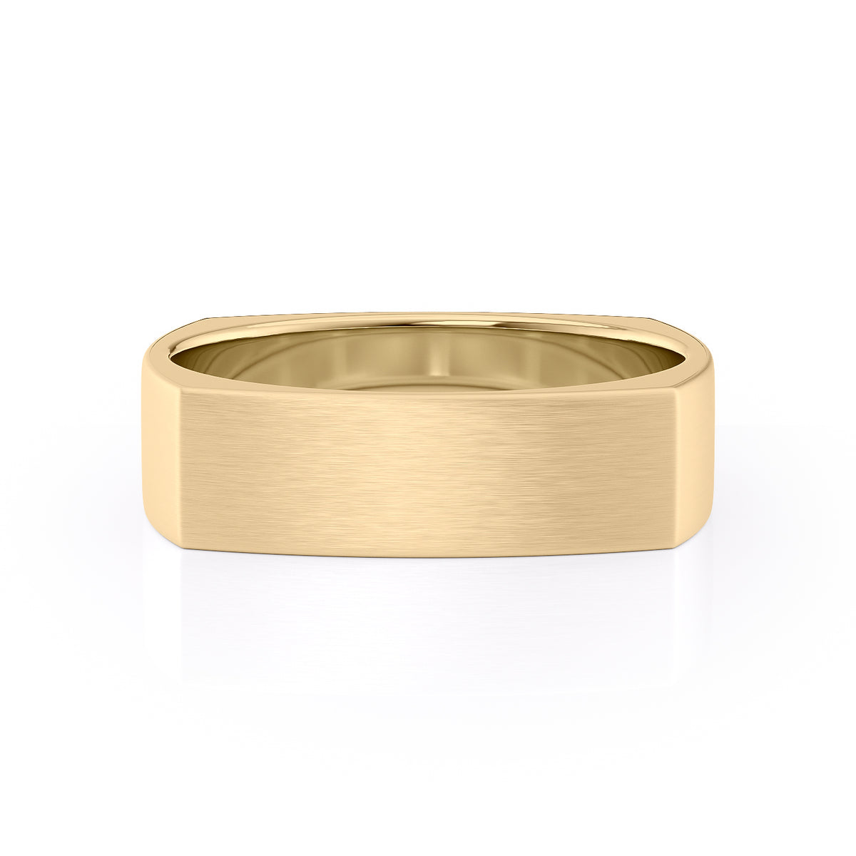 Matte Finished Wedding Band 1