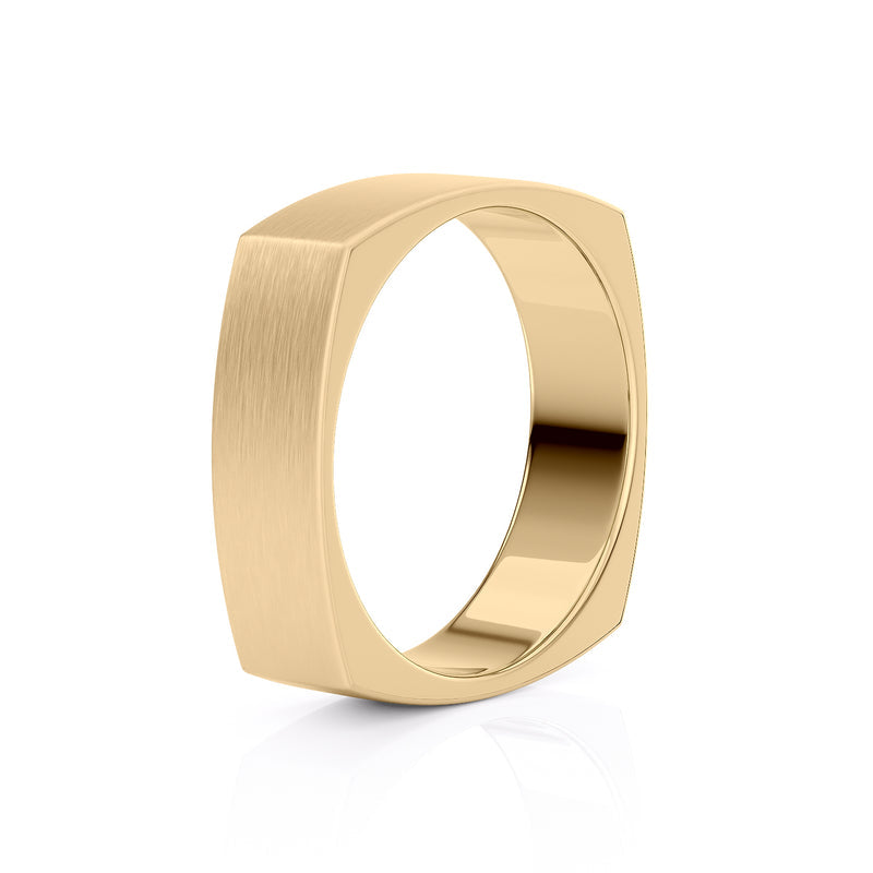 Matte Finished Wedding Band 2