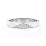 Geometric Wedding Band
