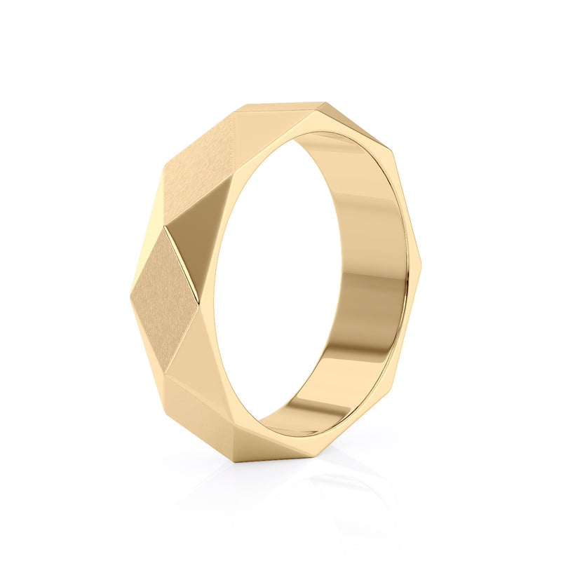 Matte Finished Wedding Band 2