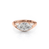 2 CT Marquise Cut Solitaire Lab-Grown Diamond Engagement Ring