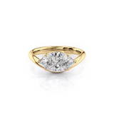 2 CT Marquise Cut Solitaire Lab-Grown Diamond Engagement Ring
