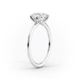 2 CT Princess Cut Solitaire Lab-Grown Diamond Engagement Ring
