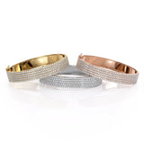 2 TCW Round Shaped Lab-Grown Diamond Bangle Bracelet 2