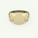 Signet Lab Grown Diamond Wedding Band For Men 1