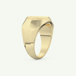 Signet Lab Grown Diamond Wedding Band For Men 4
