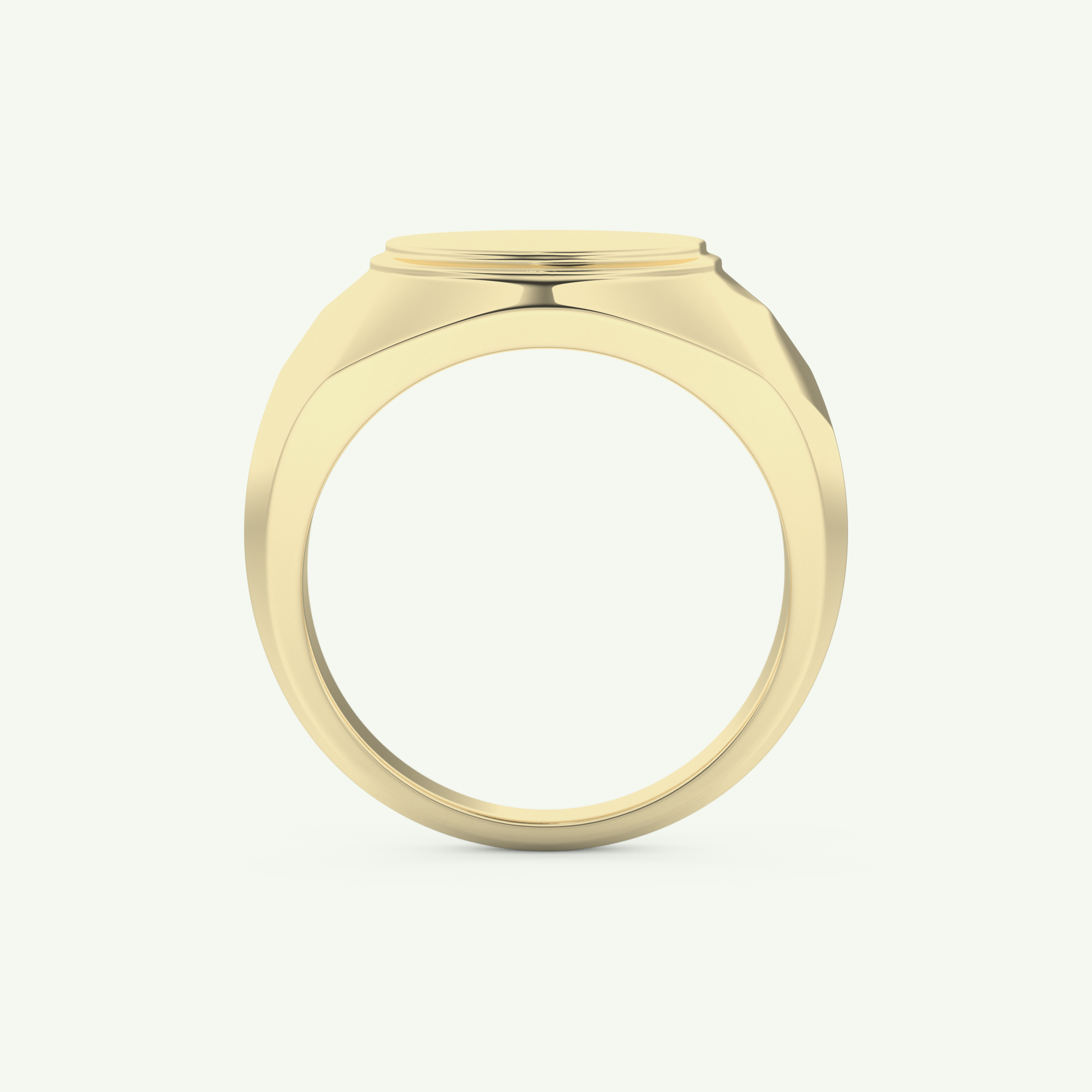 Signet Lab Grown Diamond Wedding Band For Men 5