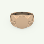 Signet Lab Grown Diamond Wedding Band For Men 7