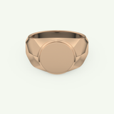 Signet Lab Grown Diamond Wedding Band For Men 7