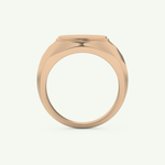 Signet Lab Grown Diamond Wedding Band For Men 11