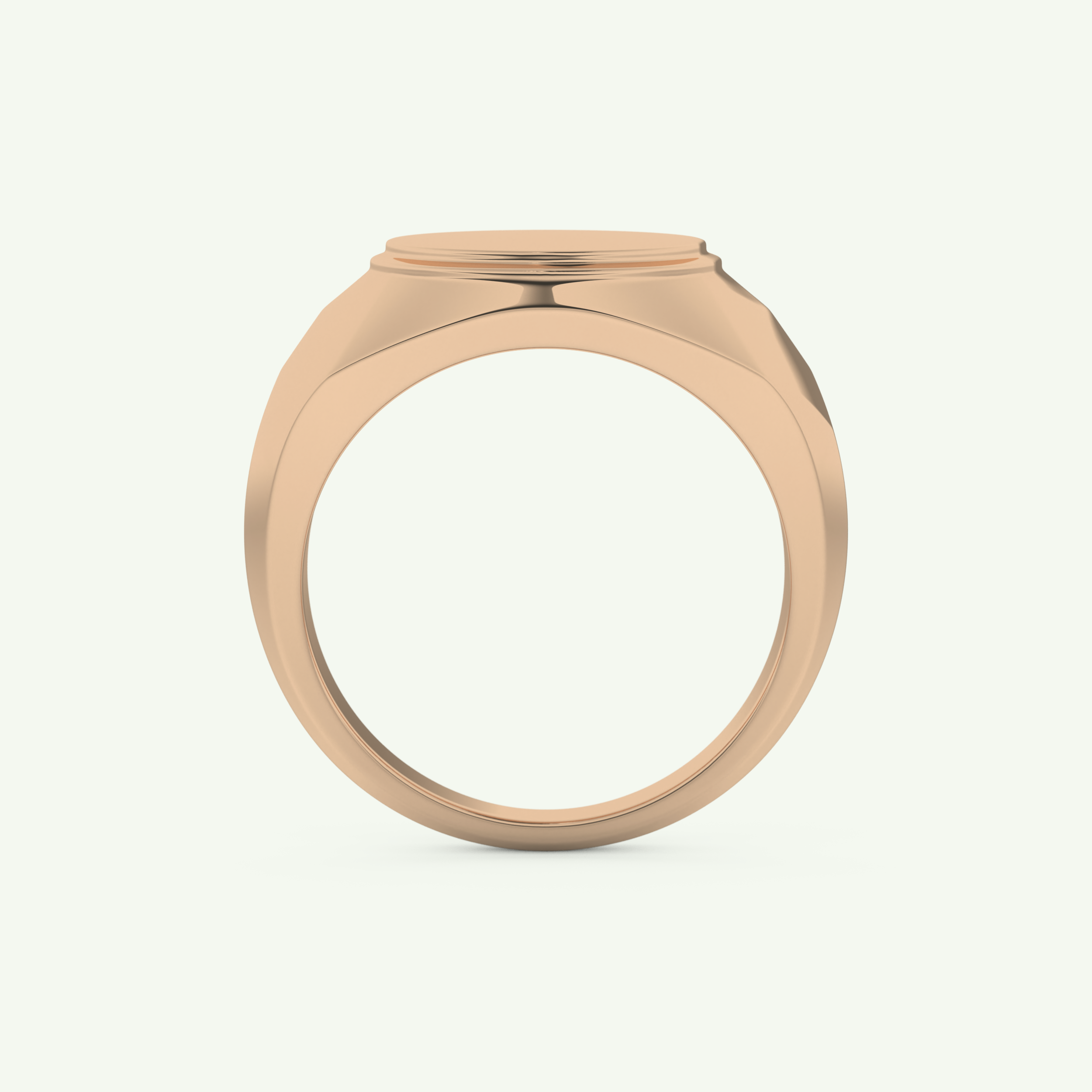 Signet Lab Grown Diamond Wedding Band For Men 11
