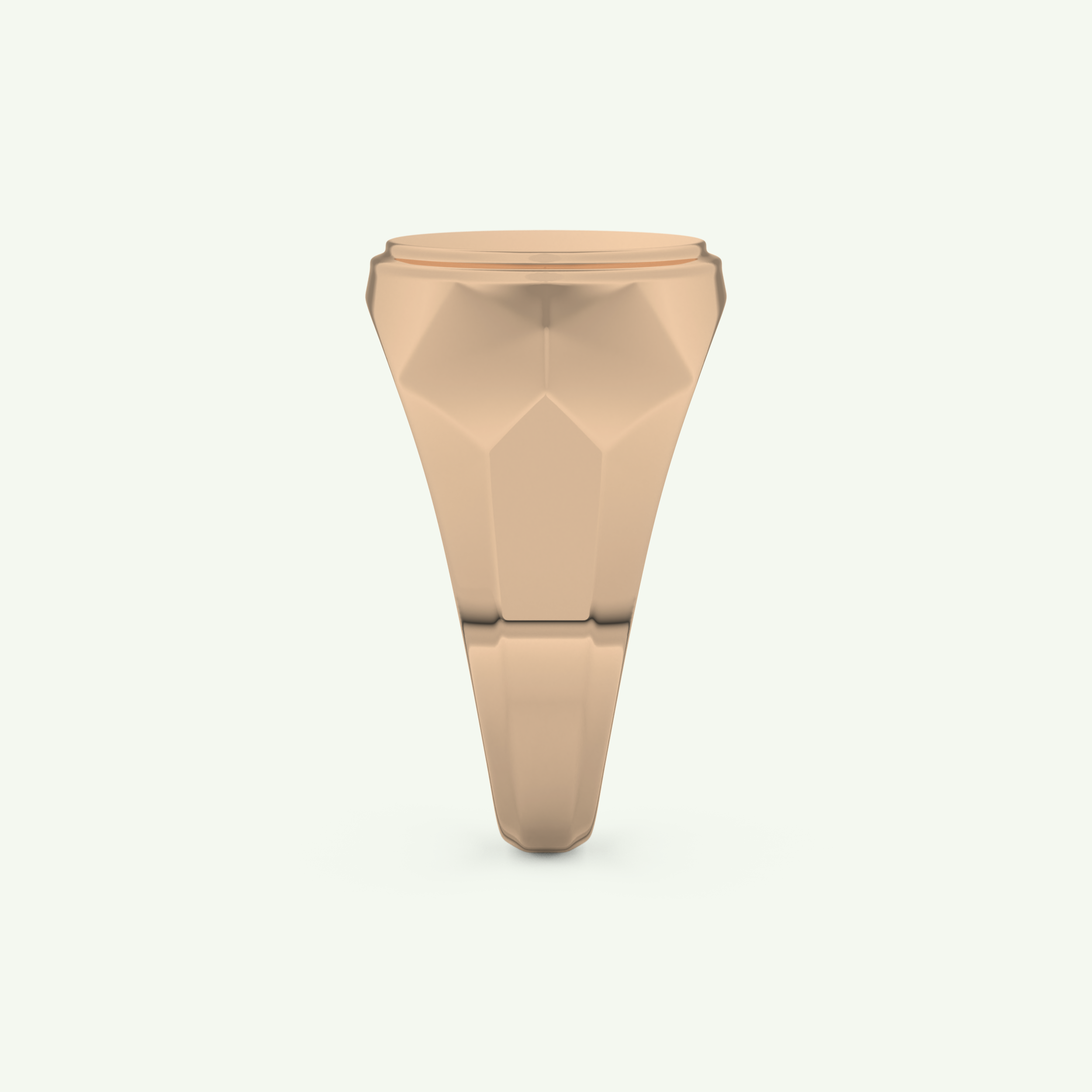 Signet Lab Grown Diamond Wedding Band For Men 12